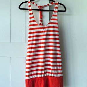 American Eagle Striped Racerback Coverup Dress – Size XS